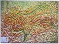 Tirol - Reliefkarte (77 x 57 cm / 1:325.000)