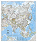 National Geographic Karte von Asien