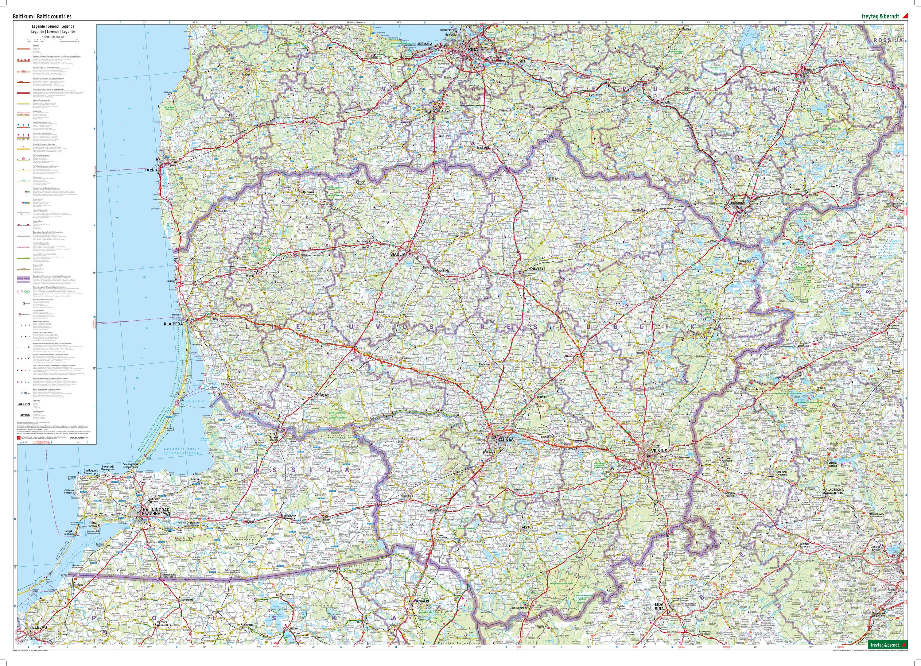 Estland, Lettland und Litauen ohne Cover