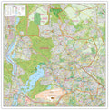 Berlin - Reinickendorf - Stadtplan (100 x 100 cm / 1:15.000)