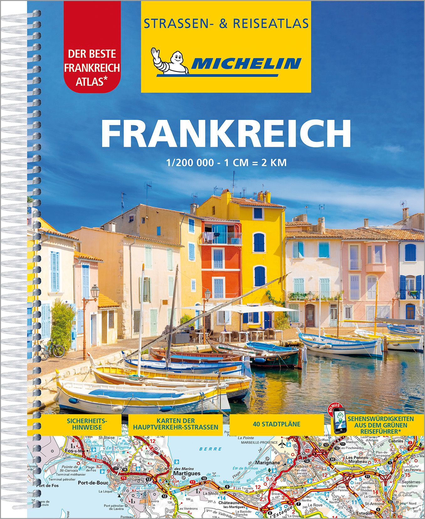 Straßenatlas - Frankreich 2026