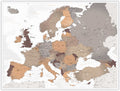 Europa - Dekorationskarte / politisch (wählbares Format und Farbe)
