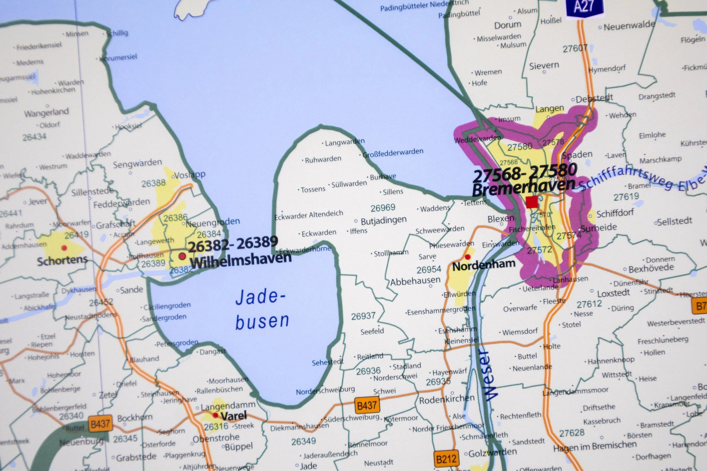 Region Bremerhaven im Detail