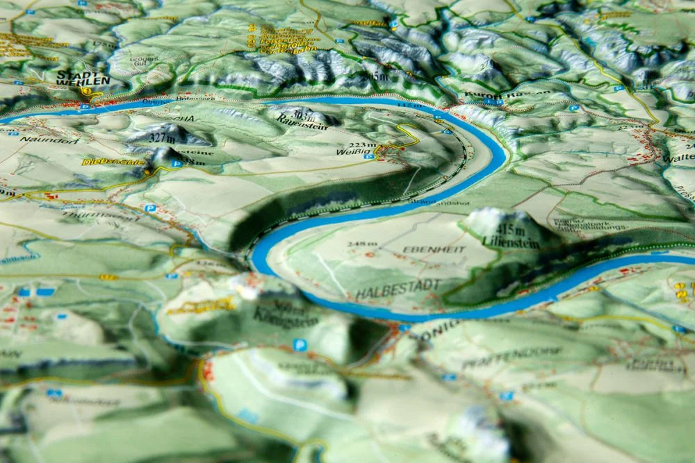 Sächsische Schweiz in der Detailansicht
