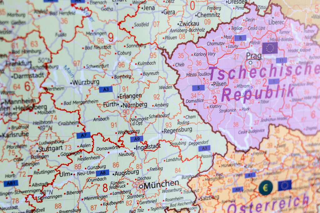 Detailansicht PLZ Region Deutschland