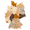 Deutschland - Holzpuzzle (60 x 80 cm)