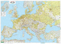 Europa - physisch (126 x 90 cm / 1:3.500.000)