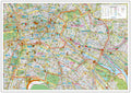 Berlin - Friedrichshain-Kreuzberg - Stadtplan (100 x 70 cm / 1:9.500)