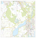 Gemeinde Pohnsdorf (Gemeindenummer: 01057058) - Topografische Karte (60 x 56 cm / 1:14.700)