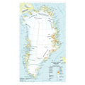 Topografische Karte von Grönland