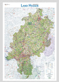 Hessen - Verkehrswege (96 x 140 cm / 1:200.000)