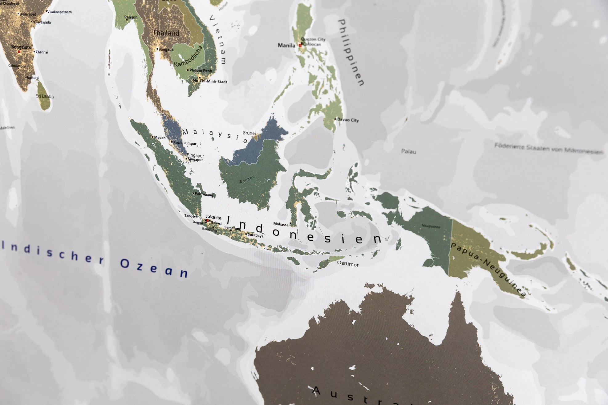 Indonesien bei Nacht