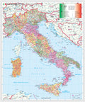 Postleitzahlenkarte von Italien