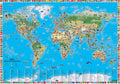 Welt - Rekorde und Besonderheiten (137,5 x 96 cm / 1:22.000.000)