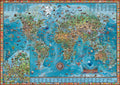 Welt - Kinderkarte (138 x 98 cm)