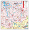 Die Postleitzahlenkarte Landkreis Dahme-Spreewald