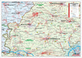 Die Postleitzahlenkarte Landkreis Unstrut-Hainich-Kreis