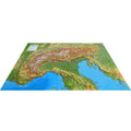 Massif de L'Arc Alpin - Reliefkarte (61 x 41 cm / 1:1.700.000)