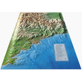 Les Alpes Maritimes - Reliefkarte (41 x 61 cm / 1:280.000)