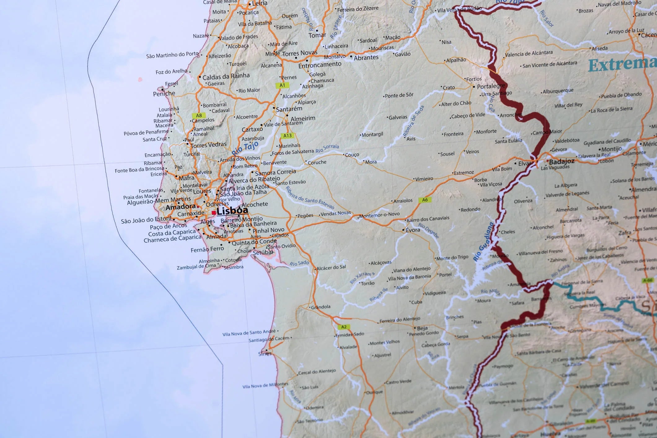 Detailansicht von Lissabon
