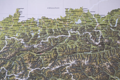 Alpen (84 x 119 cm / 1:900.000)