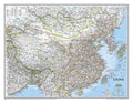 Politische Landkarte - China (76 x 61 cm / 1:7.804.000)