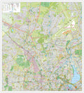 Stadtplan - Eimsbüttel (Hamburg) (110 x 120 cm / 1:10.500)