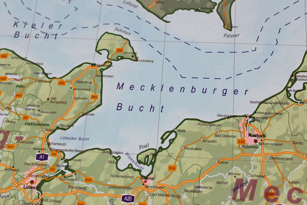 Ostsee in der Detailansicht