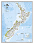 Neuseeland - physisch (60 x 77 cm / 1:2.300.000)