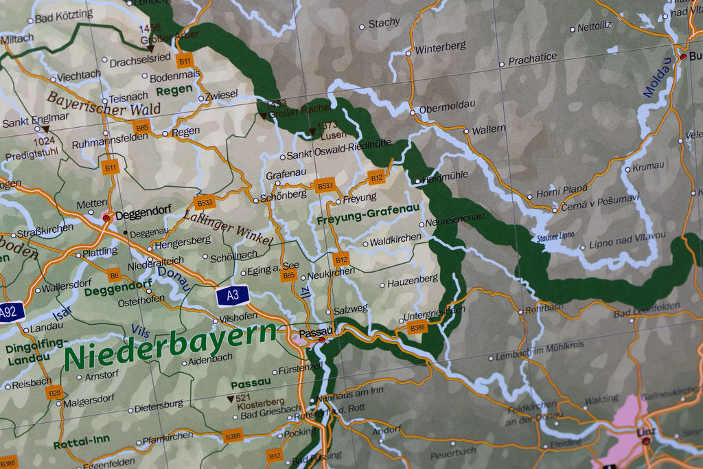 Niederbayern in der Detailansicht