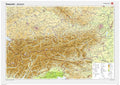 Österreich - Posterkarte - physisch (100 x 70 cm / 1:650.000)