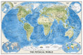 Physische Weltkarte von National Geographic
