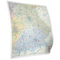 Bayern - Postleitzahlenkarte (wählbares Format)