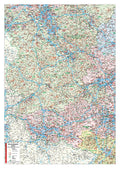 Postleitzahlenkarte Regierungsbezirk Rheinland-Pfalz