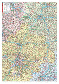 Postleitzahlenkarte Regierungsbezirk Stuttgart