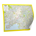 Stadtplan Athen 120x92 cm