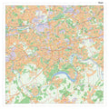 Essen - Stadtplan (100 x 100 cm / 1:15.000)