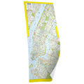 Stadtplan New York 55x135 cm