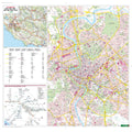 Stadtplan Rom 93x90cm