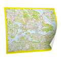 Stadtplan Stockholm 121x94 cm