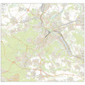 Stuttgart - Stadtplan (156 x 146 cm / 1:15.000)