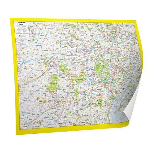 Tokio - Stadtplan (120 x 92 cm / 1:15.000)