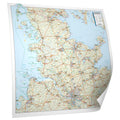 Schleswig-Holstein und Hamburg - Straßenkarte (113 x 101 cm / 1:200.000)