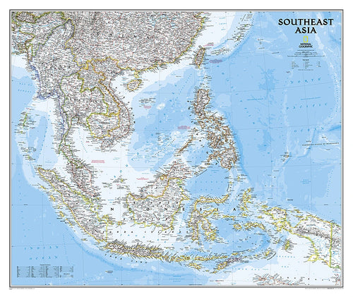 Südost Asien - politisch (96 x 81 cm / 1:6.497.000)