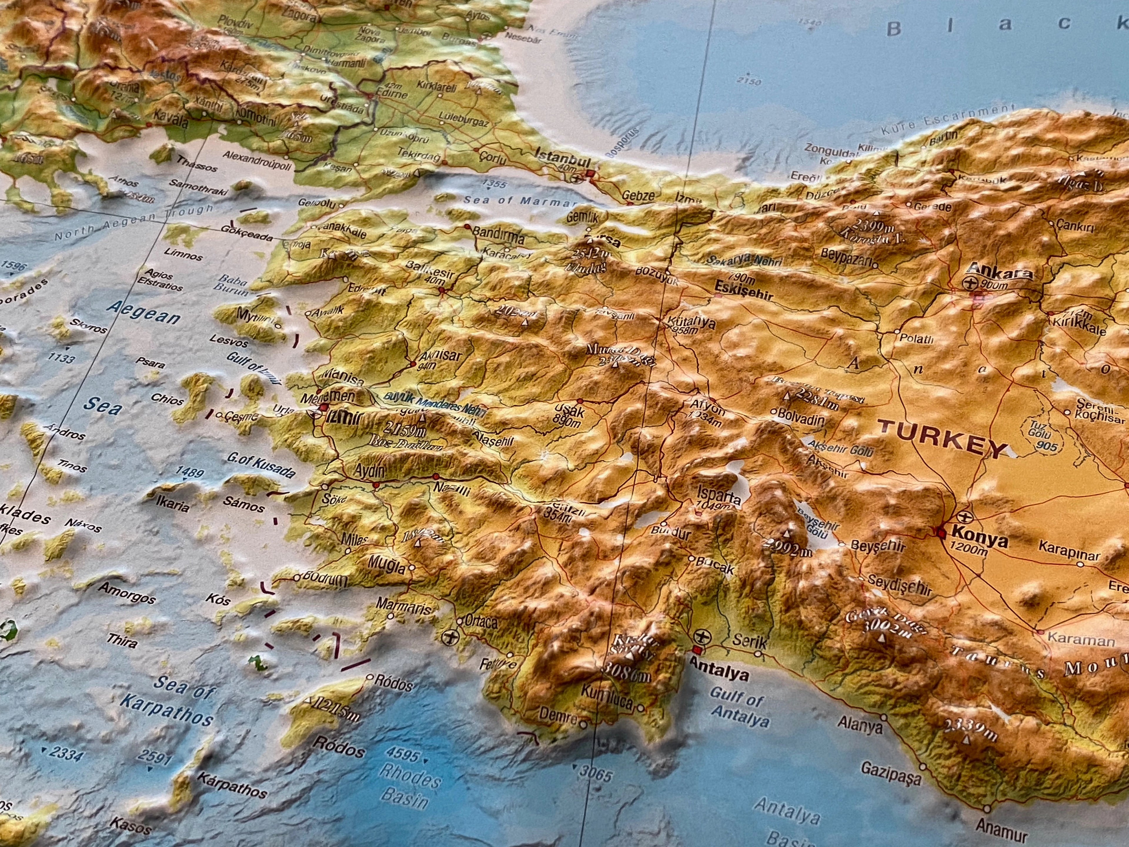 Detailansicht von der Türkei