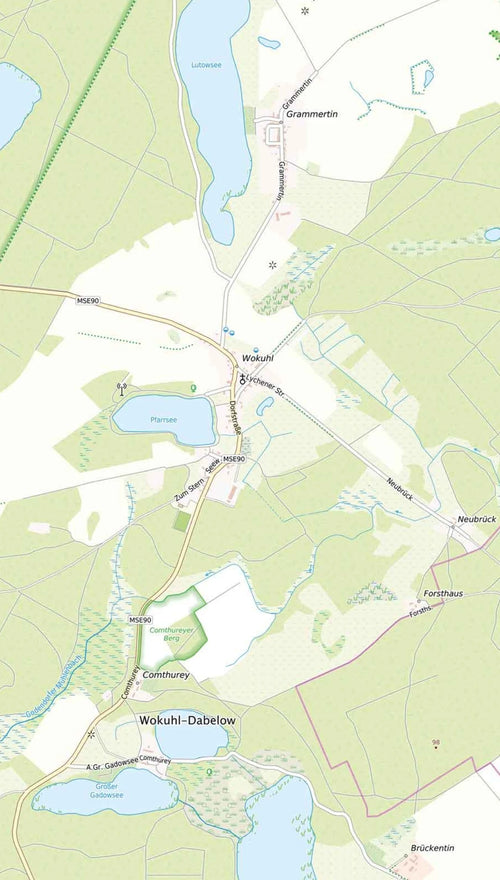 Gemeinde Wokuhl-Dabelow in der Detailansicht