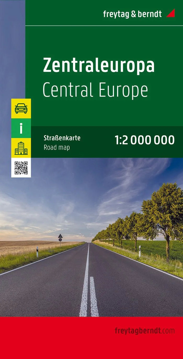 Umschlag der Straßenkarte