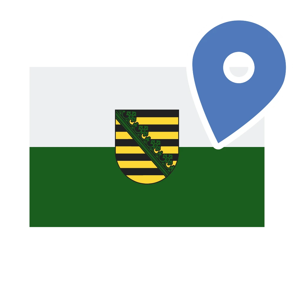 Bundesland Sachsen