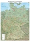 Preview: Physische Landkarte von Deutschland