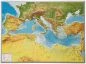 Preview: 3D Reliefkarte vom Mittelmeerraum